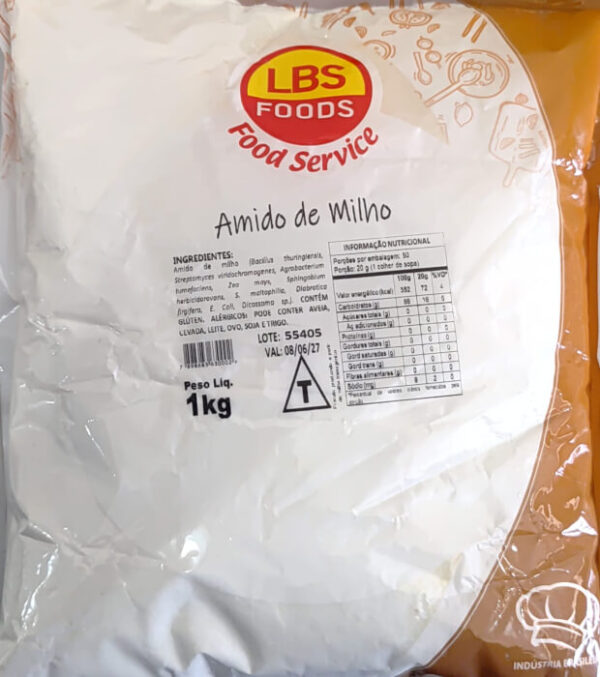 Amido De Milho LBS Foods 1kg