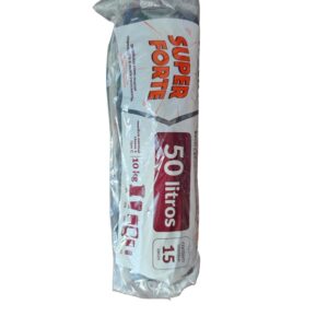 Bobina de Saco de Lixo, 50 Litros