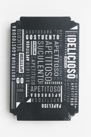 Embalagem Black Bandeja G - 171x43mm (50 Unidades)