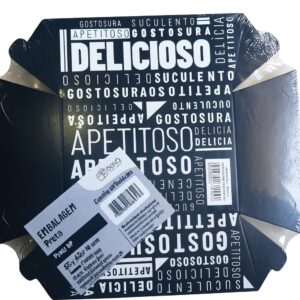 Embalagem Black Bandeja P – 95x48mm Embalagem Black Bandeja P, 95 x 48 mm, 50 Unidades