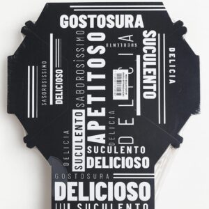 Embalagem Black Barca Fechada Embalagem Black Barca Fechada, 75 x 60 mm