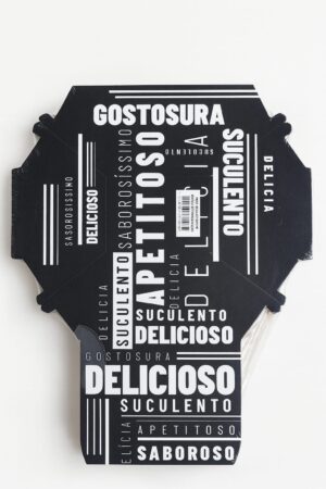 Embalagem Black Barca Fechada - 75x60mm