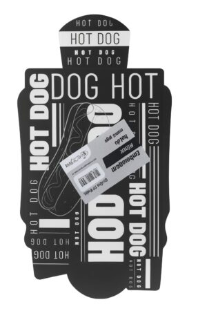 Embalagem Black Hot Dog - 247x54mm (50 Unidades)