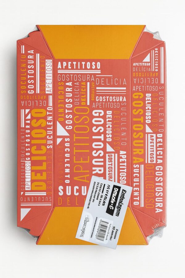 Embalagem Red Bandeja G Embalagem Red Bandeja G – 171x43mm (50 Unidades)