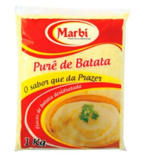Purê de batata marbi 1kg