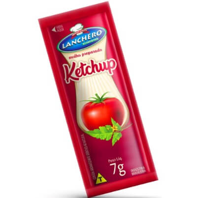 Sache lancheiro Ketchup