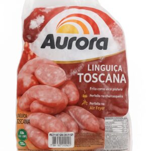 Linguiça Toscana aurora pacote 5 kilos
