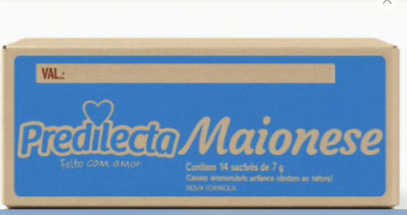 Maionese Predilecta Sachê 7g – Praticidade e Sabor em Cada Dose
