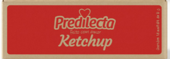 1 Ketchup Predilecta Sachê 7g Sabor Intenso e Praticidade