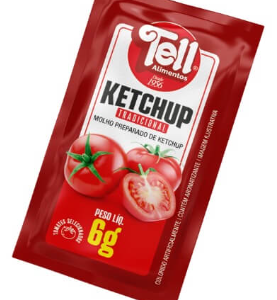 1 Sachê de Ketchup Tells