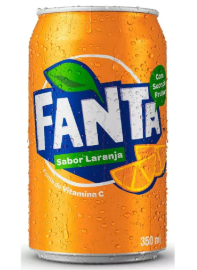 1 Fanta laranja 350ml