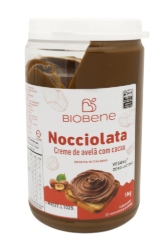 Creme de avelã com cacau nocciolata