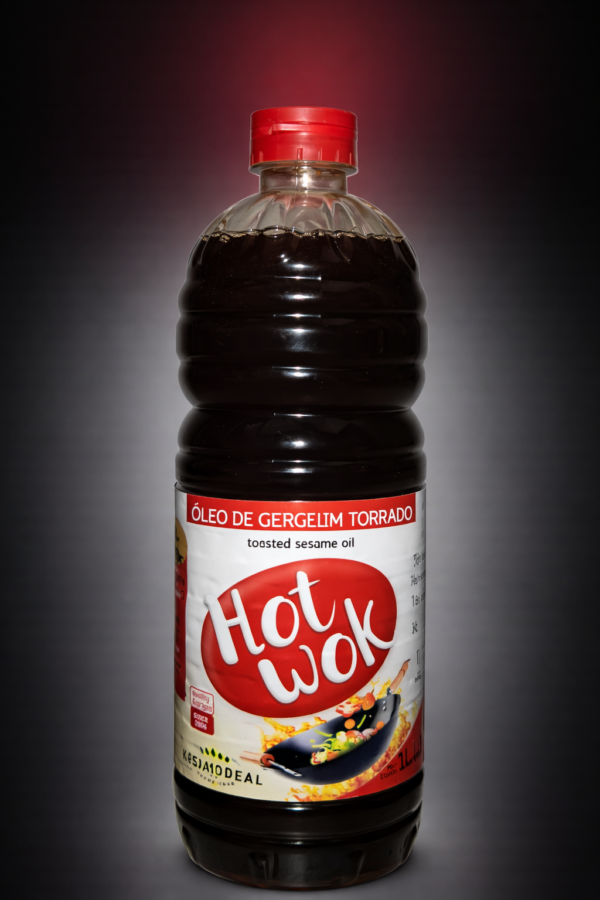 Óleo de Gergelim Torrado Hot Wok, 1 Litro