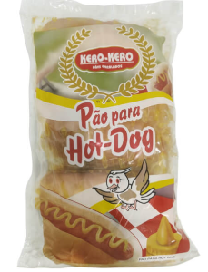 1 Pão de Hot Dog Kero-Kero, 10 Unidades