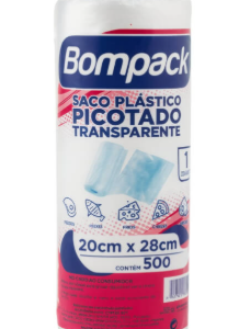 37 Saco Plástico Picotado, 500 Unidades