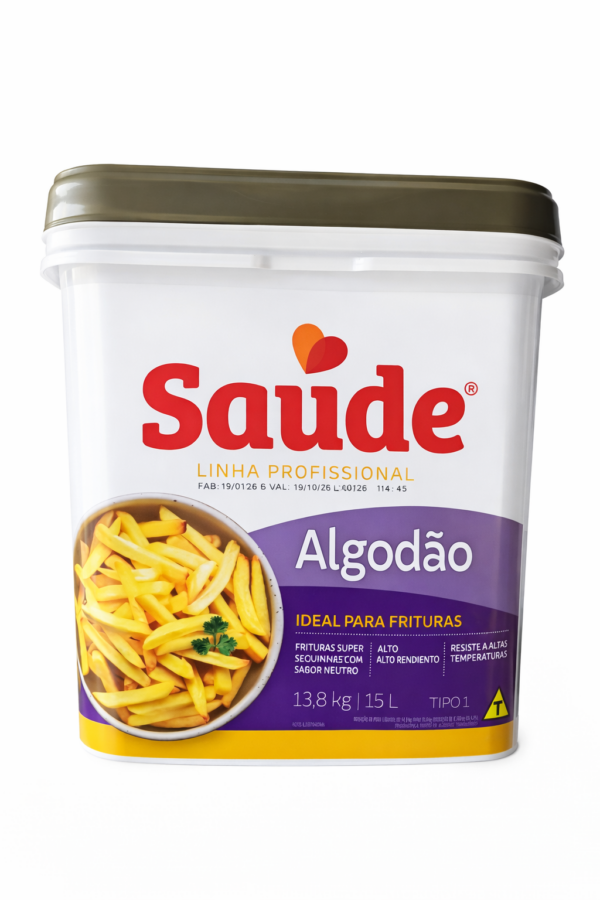 Óleo de Algodão, 15 Litros